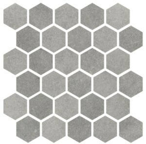 Mozaika Cir Materia Prima metropolitan grey hexagon